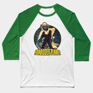 Forbidden Planet / Sci Fi Classic Movie Baseball T-Shirt